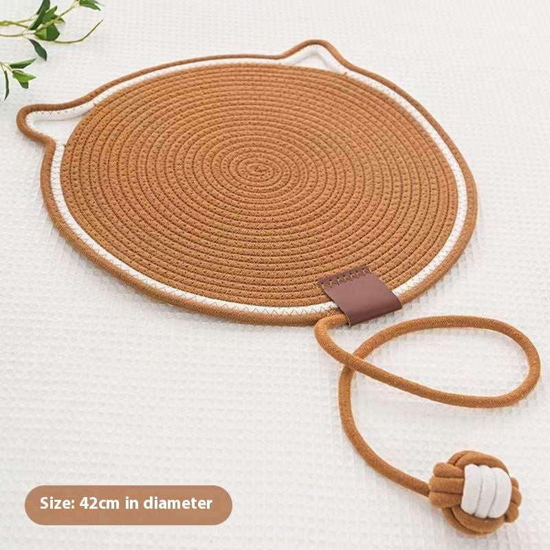 Cotton Rope Cat Claw Mat  42cm