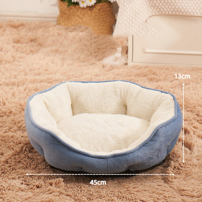 Semi-enclosed Sleeping Mat for Pets